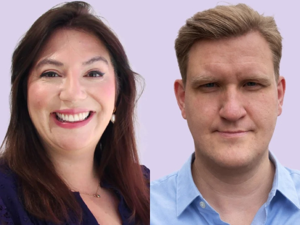 Louise Wilson and Matthew Clarke